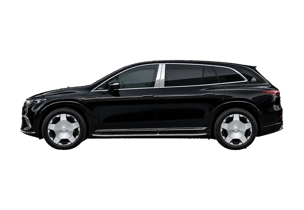 Mercedes-Maybach EQS გვერდითი ხედი